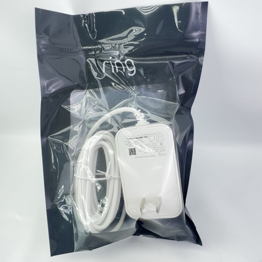 Ring DSA-13PFG-05 White 5V 2.5A 12.5W Power Adapter for Ring Alarm Base Station